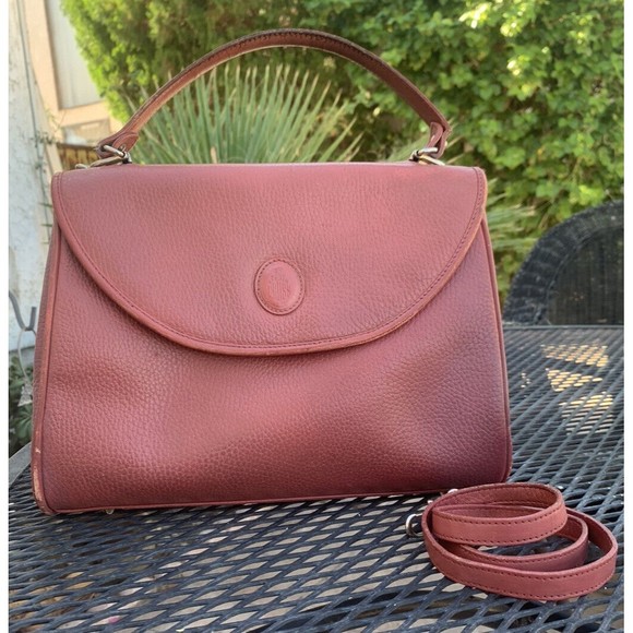 Mark Cross Pebble Leather Satchel - Picture 1 of 12